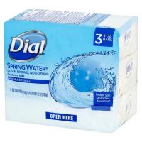 ราคา ไดอัลสบู่ก้อนสปริงวอเตอร์113กรัมแพ็ค3 DIAL (74784552)