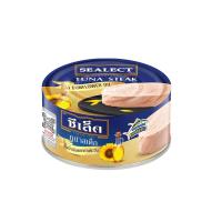 ซีเล็ค ทูน่าสเต็กในน้ำมันดอกทานตะวัน 185กรัม (Sealect Tuna Steak In Sunflower Oil 185g)