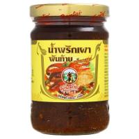พันท้ายนรสิงห์ น้ำพริกเผา เผ็ดกลาง 227กรัม (Pantai Norasingh Chilli Paste With Soya Bean Oil (Medium Hot) 227g)