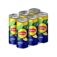 ราคา ลิปตันไอซ์ทีชาเลมอนกระป๋อง245มล. แพ็ค 6 LIPTON (165526720)