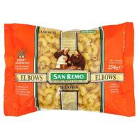 ซาน เรโม พาสต้า ข้องอ 250กรัม (San Remo Elbows Pasta 250g)