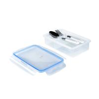 ราคา SUPER LOCKกล่องอาหารสีใส+ช้อนสแตนเลสCLASIC SUPER LOCK (74284231)