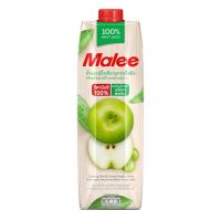 ราคา มาลีน้ำแอปเปิ้ลเขียวแกรนนี่สมิธ 100% 1ลิตร MALEE (25974068)