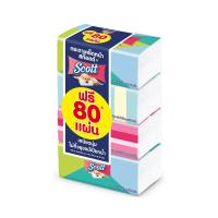ราคา สก๊อตต์กระดาษเช็ดหน้า160+20แผ่น แพ็ค4 SCOTT (50422588)