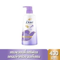 ราคา โดฟแชมพูแอนตี้แฮร์ฟอลสีม่วง430มล. DOVE (51111350)