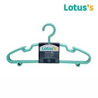 ราคา โลตัสไม้แขวนเสื้อเขียวอ่อนแพ็ค 6 ชิ้น LOTUSS (74439251)