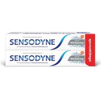 ราคา เซ็นโซดายน์ ยาสีฟัน เจนเทิล ไวท์เทนนิ่ง 160กรัม x 2 หลอด (Sensodyne Gentle Whitening Toothpaste 160g x 2 Tubes)