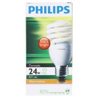 ราคา PHILIPS หลอดประหยัดไฟTORNADO 24W.WW PHILIPS (23250917)