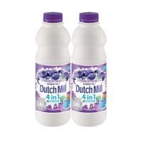 ราคา ดัชมิลล์ นมเปรี้ยวรสบลูเบอร์รี่ 830 มลX2 DUTCH MILL (20687087)