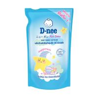 D-nee ดีนี่ นิวบอร์น ผลิตภัณฑ์ปรับผ้านุ่มเด็ก กลิ่นแฮปปี้เนส สีฟ้า 600 มล.