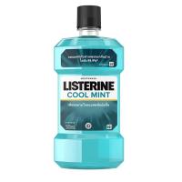ลิสเตอรีน คูลมินท์ น้ำยาบ้วนปาก ผสมสารระงับเชื้อแบคทีเรีย 500มล. (Listerine Cool Mint Antiseptic Agent Mouthwash 500ml)