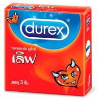 ราคา ดูเร็กซ์ถุงยางอนามัย เลิฟ 3 ชิ้น DUREX (70103488)