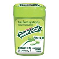 ริกลี่ย์ ดับเบิ้ลมินต์ เม็ดอมปราศจากน้ำตาลกลิ่นสเปียร์มินต์ 20 เม็ด (Wrigley&#39;s Doublemint Spearmint Flavour Sugar Free Pastille 20 tablets)