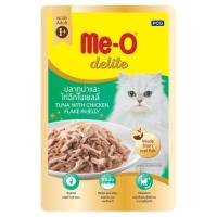 ราคา มีโอดีไลท์ เพาซ์ ทูน่าไก่ฉีกในเยลลี่ 70ก MEO (50356205)