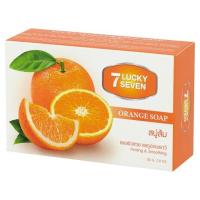 ราคา ลักกี้ เซเว่น สบู่ส้ม 80กรัม LUCKY SEVEN (51138981)