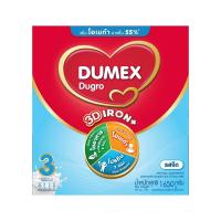 ดูเม็กซ์ ดูโกร 1 พลัส ซูปเปอร์มิกซ์ นมผงปรุงแต่งพร่องมันเนย 600กรัม x 3 ซอง (Dumex Dugro 1 Plus Supermix Instant Milk Product 600g x 3pcs)