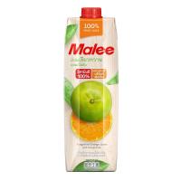 ราคา มาลีน้ำส้มเขียวหวาน+เกล็ด100%1000มล. MALEE (7736304)