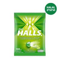 ฮอลล์ ฟรุตตี้ ลูกอมสอดไส้ กลิ่นเฟรชไลม์ 350กรัม 100 เม็ด (Halls Fruitti Fresh Lime Flavored Center-Filled Candy 350g 100 pcs)
