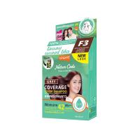 โลแลน เนเจอร์ โค้ด แชมพูปิดผมขาว F3 สีน้ำตาลประกายแดงมะฮอกกานี (สีโค้ก) 1 ชุด