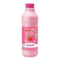 ราคา เมจิ นมสดรสสตรอเบอรี่ 830 ซีซี MEIJI (741256)