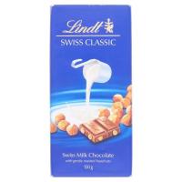 ราคา ลินด์ช็อคโกแลตนมผสมเฮเซลนัต 100ก LINDT (14133822)