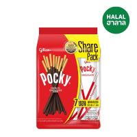 ราคา กูลิโกะป๊อกกี้แฟมิลี่ช็อกโกแลต 20ก.X7 GLICO (72753846)