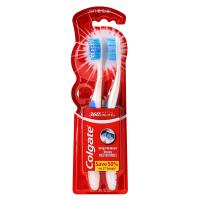 คอลเกต แปรงสีฟัน อ๊อฟติค ไวท์ ขนแปรงอ่อนนุ่ม 2 ด้าม (Colgate 360 Optic White Soft Toothbrush 2 pcs)