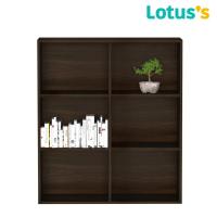 ราคา โลตัสชั้นอเนกประสงค์6ช่องไม้เข้ม80X30X90 LOTUSS (51396927)