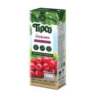ราคา ทิปโก้น้ำองุ่นแดง100% 200มล. TIPCO (683566)