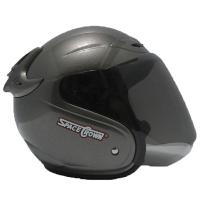 ราคา SPACECROWNหมวกเต็มใบรุ่นKNIGHTเทา/ดำด้าน SPACECROWN (71514864)