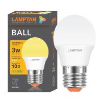 ราคา LAMPTAN หลอด LED บอล 3Wแสงเหลือง LAMPTAN (50358785)