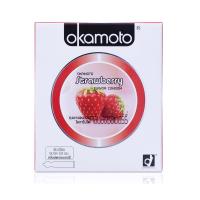 ราคา โอกาโมโต้ สตรอเบอร์รี่ 2ชิ้น OKAMOTO (75319721)