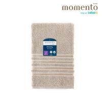 ราคา MT ผ้าขนหนูเนื้อนุ่ม สีเบจ 29X60 MOMENTO (51381334)