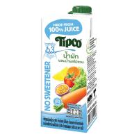 ราคา ทิปโก้น้ำผักผสมผลไม้รวมสูตรหวานน้อย750มล TIPCO (51409839)