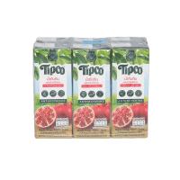 ราคา ทิปโก้น้ำทับทิม100% 200มล.X6 TIPCO (50592078)