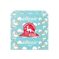 ราคา เอลิแอลคอตตอนนี่เช็ดหน้า140+10แผ่นแพ็ค3 ELLEAIR (51257465)