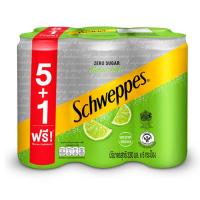 ราคา ชเวปส์มะนาวโซดาสูตรไม่มีน้ำตาล 330มลX6กป SCHWEPPES (51616830)