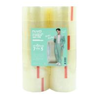 ราคา NUVOเทปOPPสีใส48MMX45Yแพ็ค7+5 NUVO (50416095)