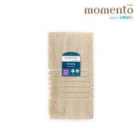 ราคา MT ผ้าขนหนูเนื้อนุ่มนุ่มสีเบจ27X54นิ้ว MOMENTO (51335989)