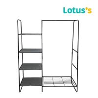 ราคา โลตัสชั้นจัดเก็บอเนกประสงค์พร้อมราวแขวน LOTUSS (51182472)