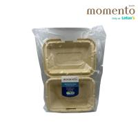 ราคา โมเมนโต กล่องข้าวชานอ้อย 5X7 นิ้ว 10ใบ MOMENTO (51254178)