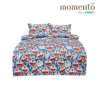 ราคา โมเมนโตผ้าปูDORAEMON 6ฟุต+นวม70X90นิ้ว MOMENTO (51317406)