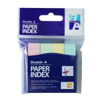 ราคา เปเปอร์ อินเด็กซ์ 50X12มม. 4 สีพาสเทล (คละแบบ) DOUBLE A (75460092)