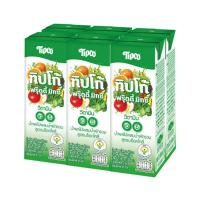 ราคา ทิปโก้น้ำผักรวม40% บร๊อคโคลี่ 225มล.X6 TIPCO (50613224)