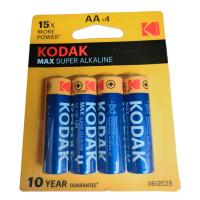 ราคา KODAK ถ่านไฟฉาย อัลคาไลน์ AA แพค 4 KODAK (50857839)