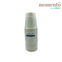 ราคา โมเมนโต แก้วกระดาษมีหูขาว 6.5ออนซ์ 25ใบ MOMENTO (51254408)