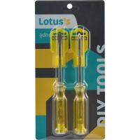 ราคา LOTUSS ชุดไขควงด้ามตอก ปากแบน/แฉก 6 มม. LOTUSS (51434584)