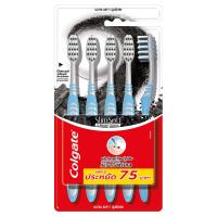 ราคา คอลเกตแปรงสลิมซอฟท์อินบีทวีนชาร์โคล แพค5 COLGATE (51525528)