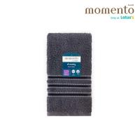 ราคา MT ผ้าขนหนูเนื้อนุ่ม2สีเทาเข้ม 27X54นิ้ว MOMENTO (51335937)