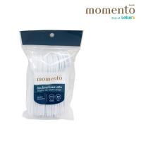 ราคา โมเมนโต ช้อนไอศกรีม(สีขาว) 50ชิ้น MOMENTO (51244428)